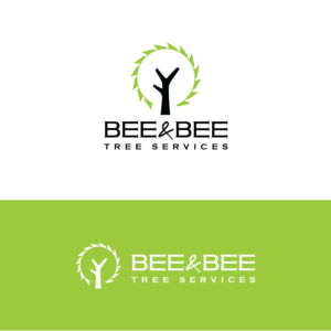 Logo Design by hellgrid for Bee and Bee Tree Services | Design #25221299