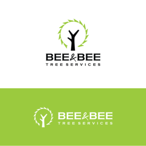 Logo Design by hellgrid for Bee and Bee Tree Services | Design: #25221308