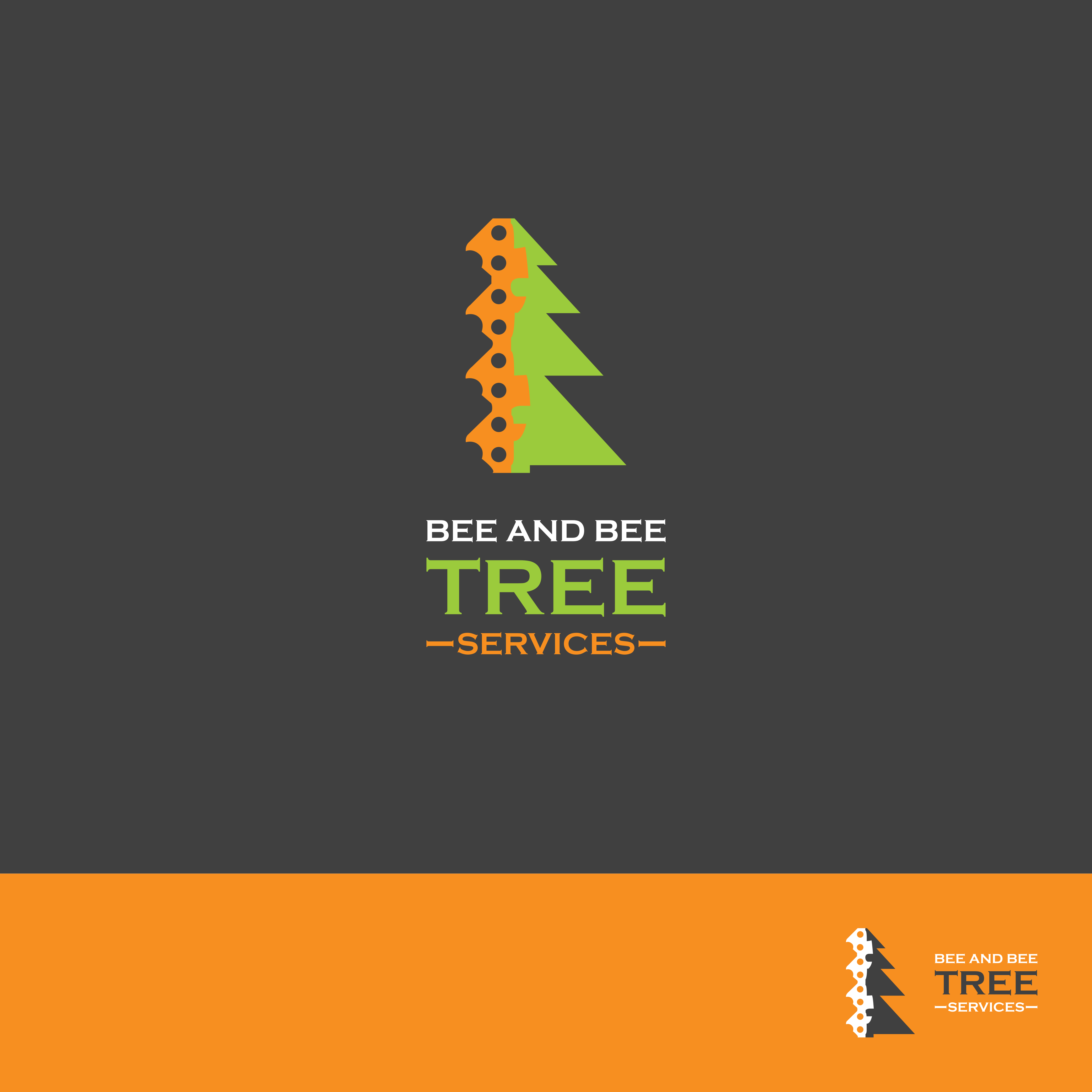 Diseño de Logo por Sunilc para Bee and Bee Tree Services | Diseño #25263745