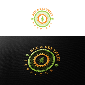 Logo Design by Supriadi for Bee and Bee Tree Services | Design: #25284134