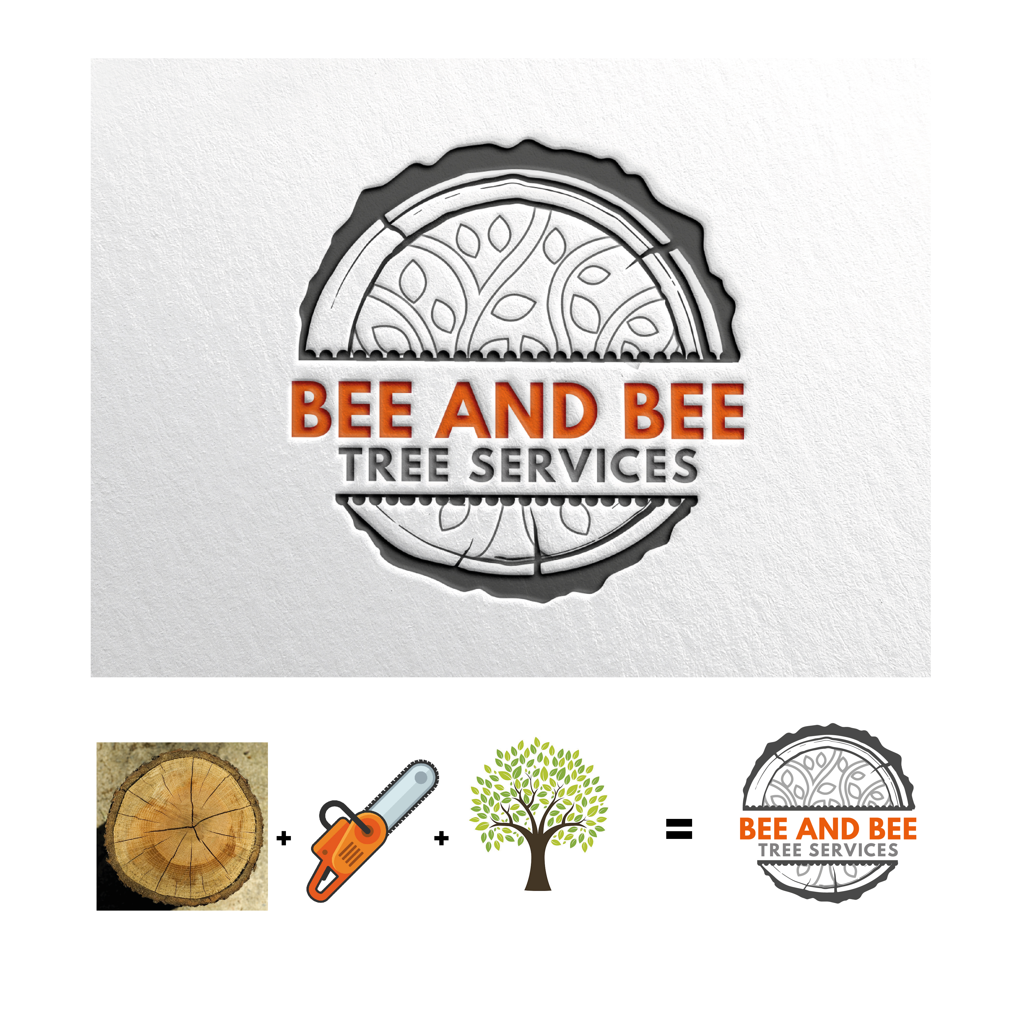 Logo Design by Jomon 2 for Bee and Bee Tree Services | Design #25212230