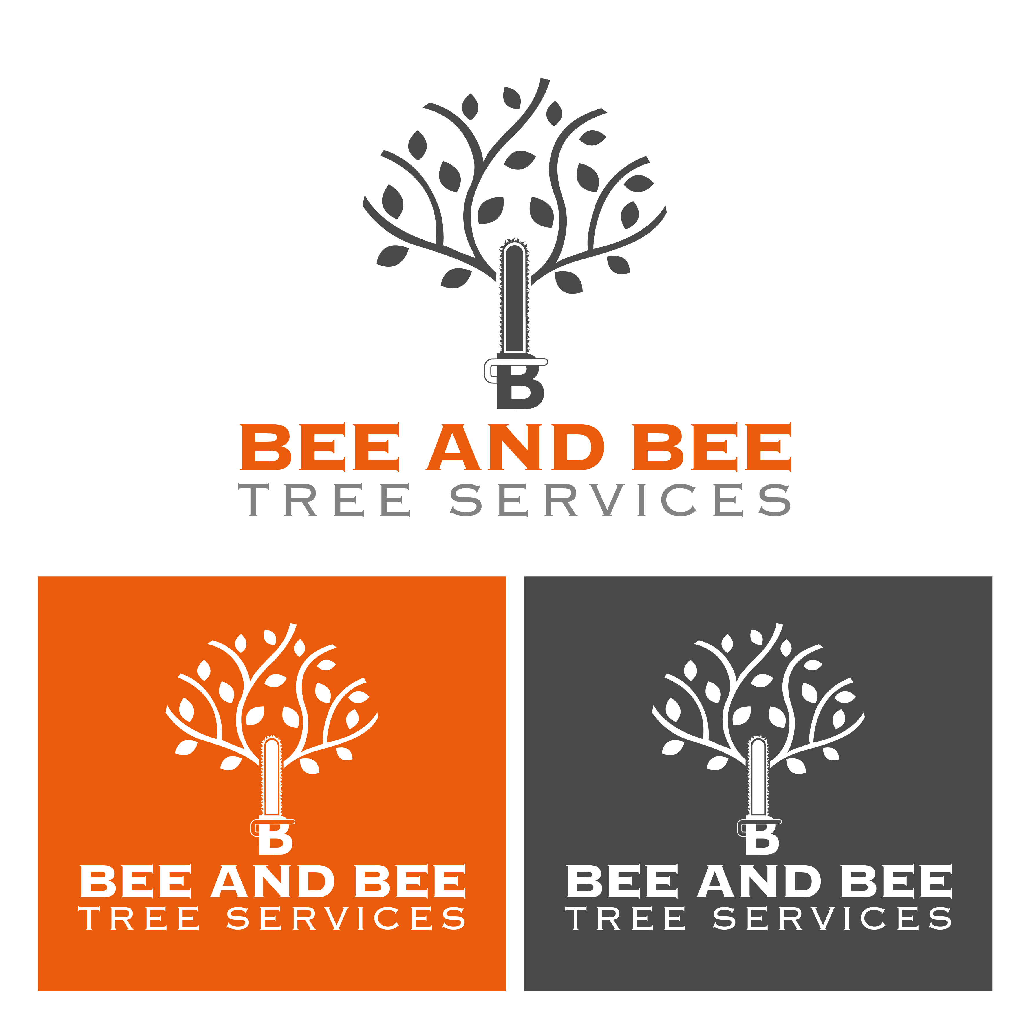 Logo Design by Jomon 2 for Bee and Bee Tree Services | Design #25229316