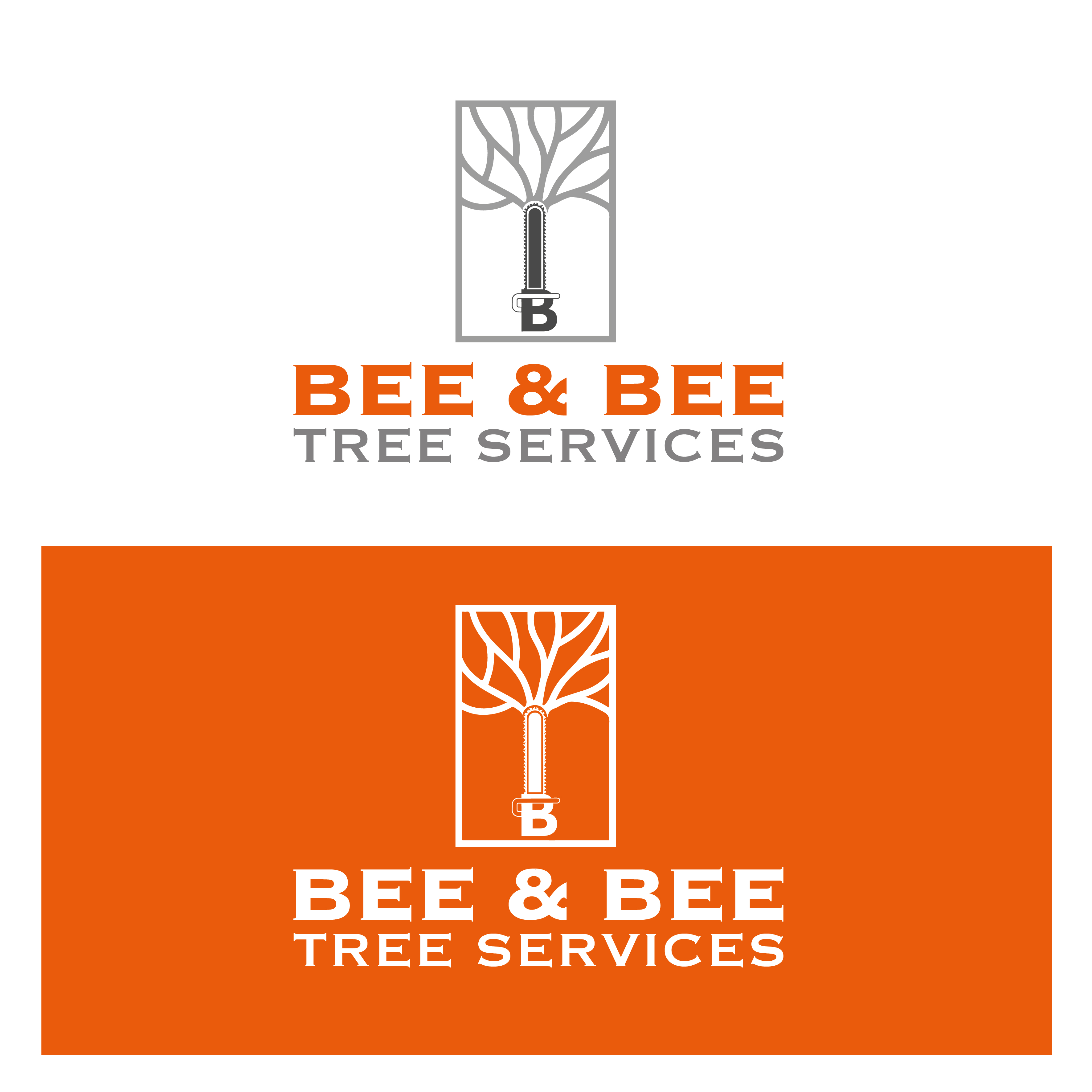 Logo Design by Jomon 2 for Bee and Bee Tree Services | Design #25229324