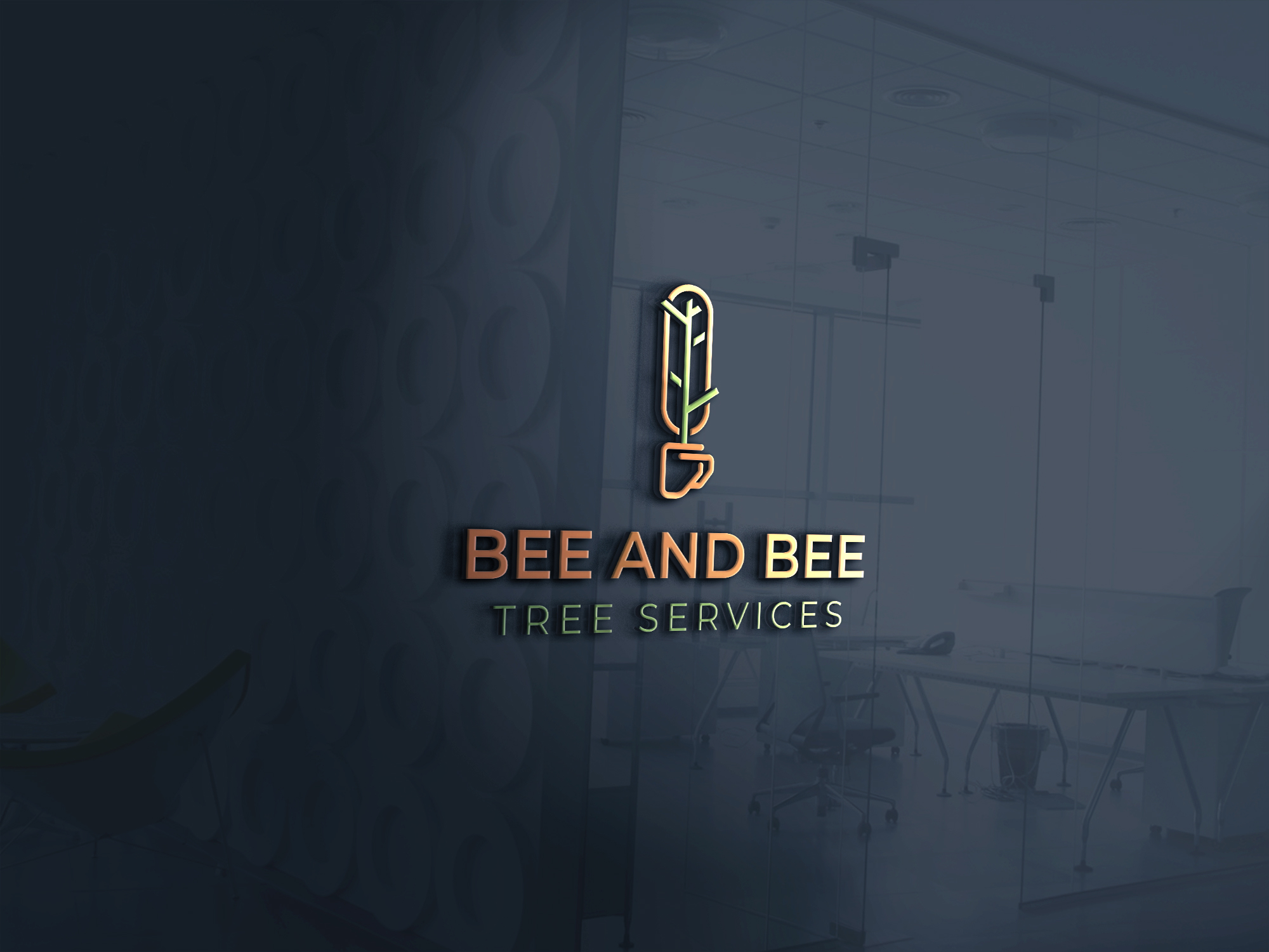 Logo Design by gntkart for Bee and Bee Tree Services | Design #25283542