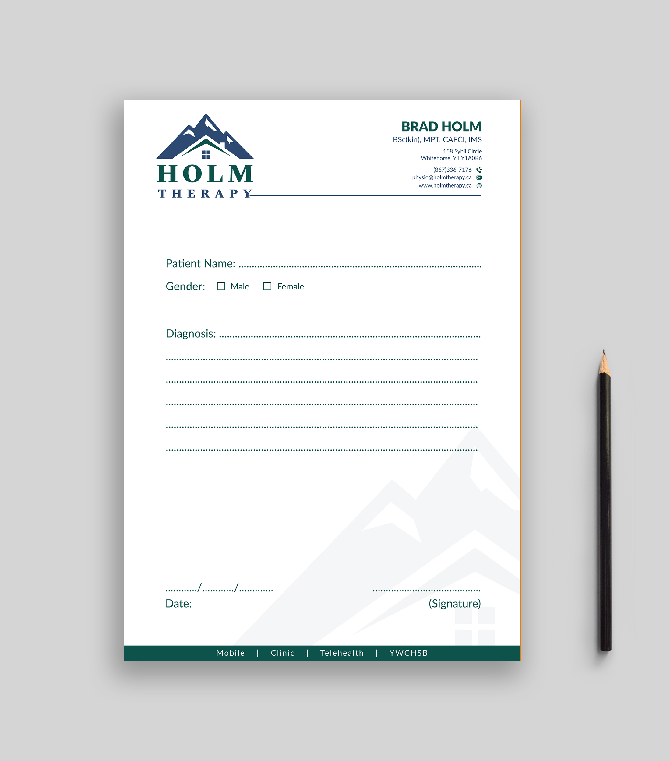 Stationery Design by Musa. A for this project | Design #25206212