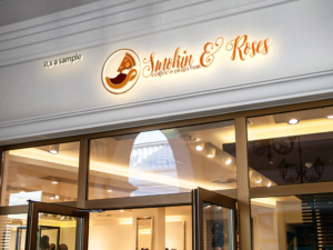 Smokin & Roses | Logo-Design von alpha hop