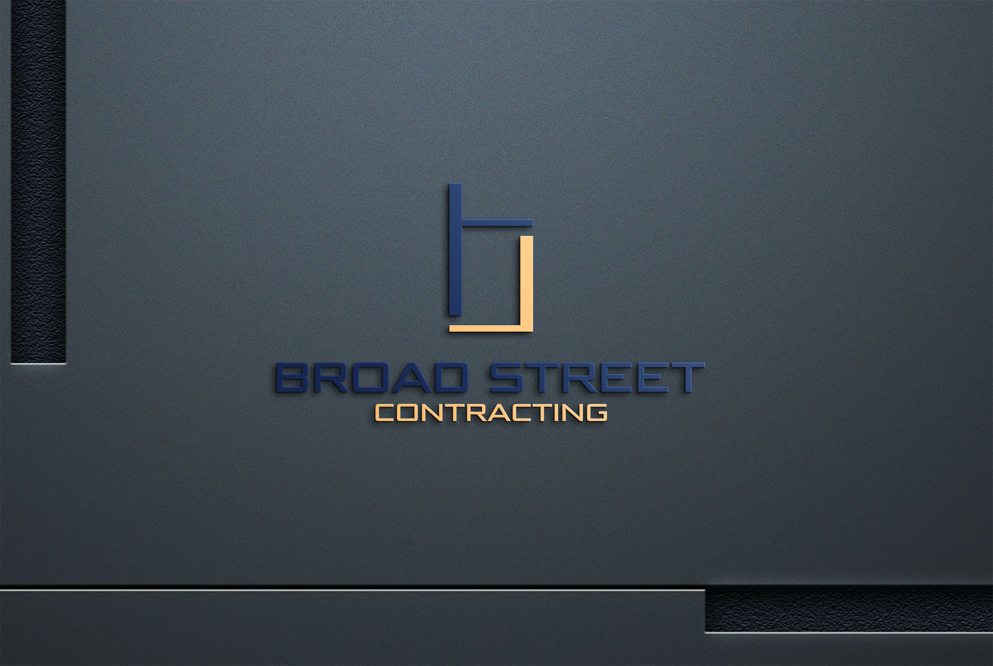 Logo Design by Verified artistry (Design garden) for Broad Street Contracting | Design #25249062