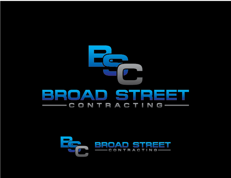 Diseño de Logo por NATURAL SRI para Broad Street Contracting | Diseño #25249450