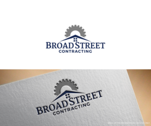 Broad Street Contracting | Logo Design by kimcam