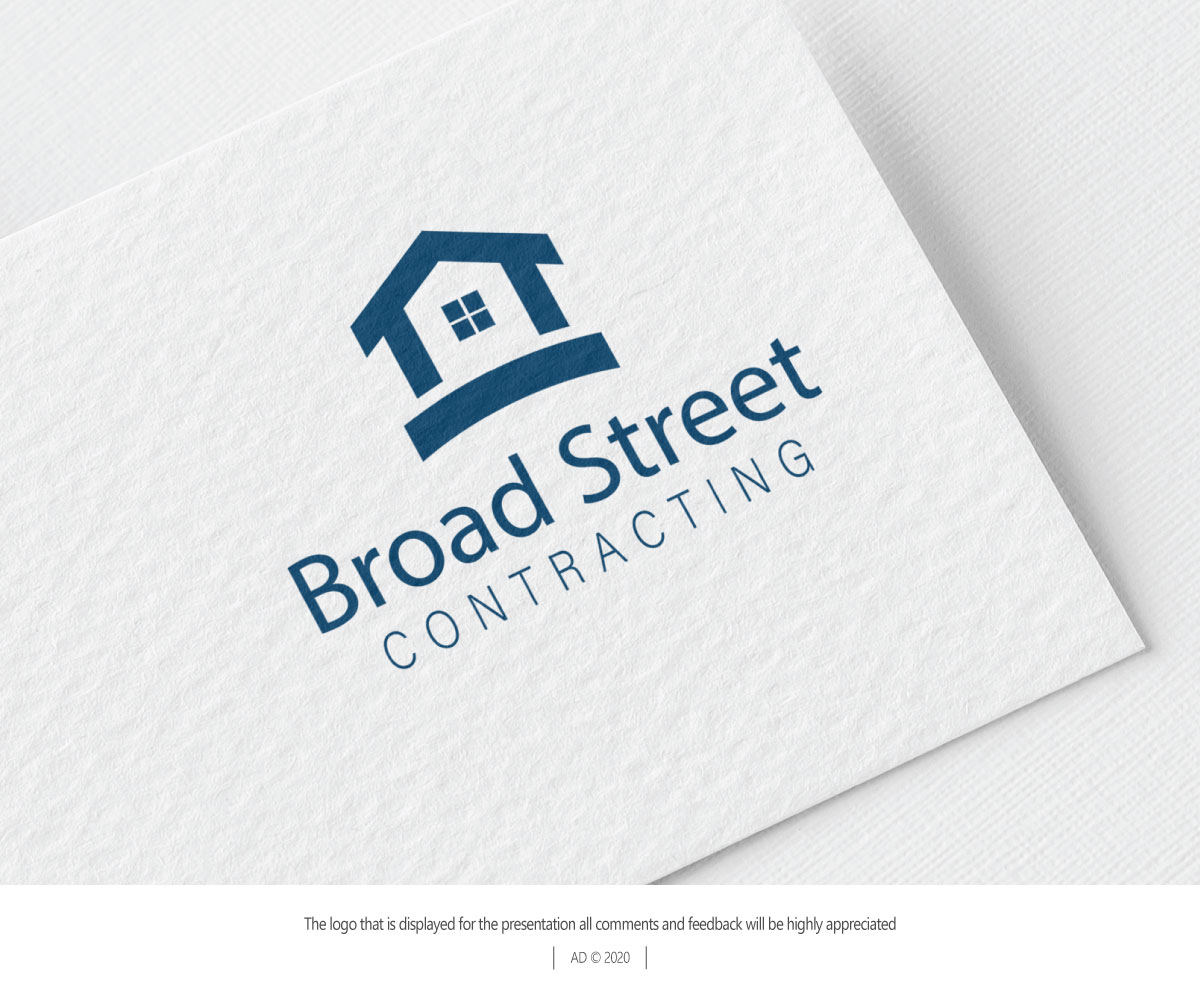 Logo Design by Arjuna Design for Broad Street Contracting | Design #25205384