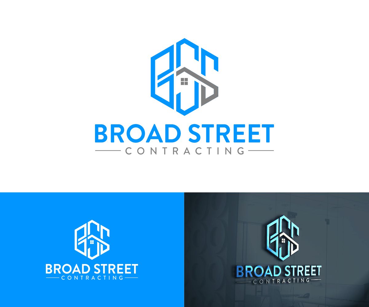 Logo Design by anup bag for Broad Street Contracting | Design #25216715