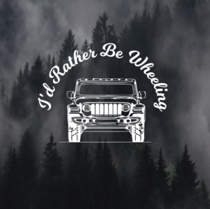 I'd Rather Be Wheeling | Logo Design by Maxo-Biz