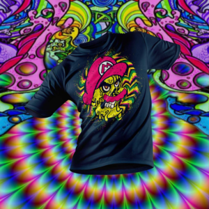 psychedelic graphic tshirt design | T-shirt Design by Yafi Mridha