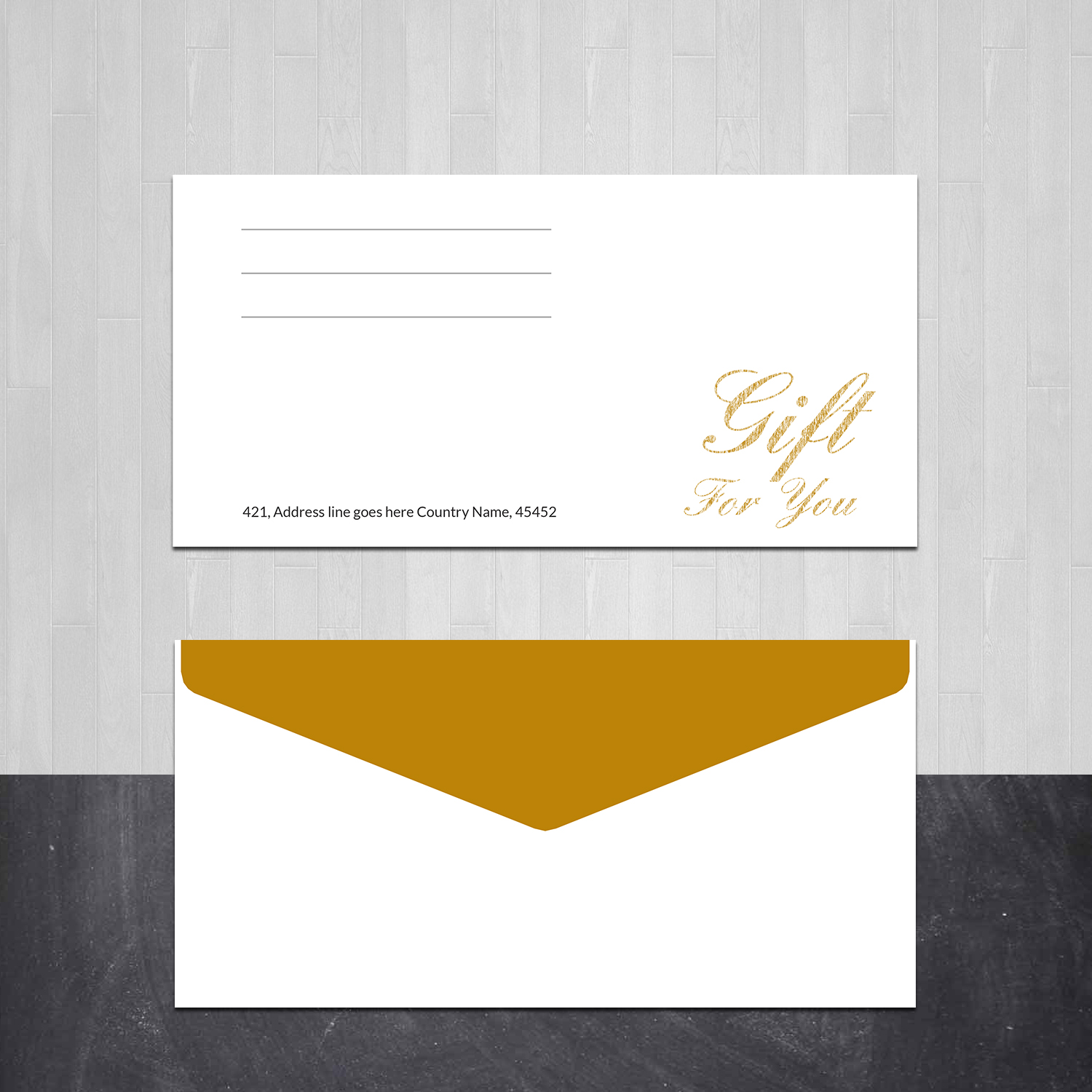 Envelope Design by Creations Box 2015 for this project | Design #25211837