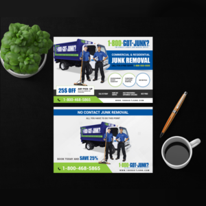 Junk Removal Postcard  | Postcard Design by aspiremedia