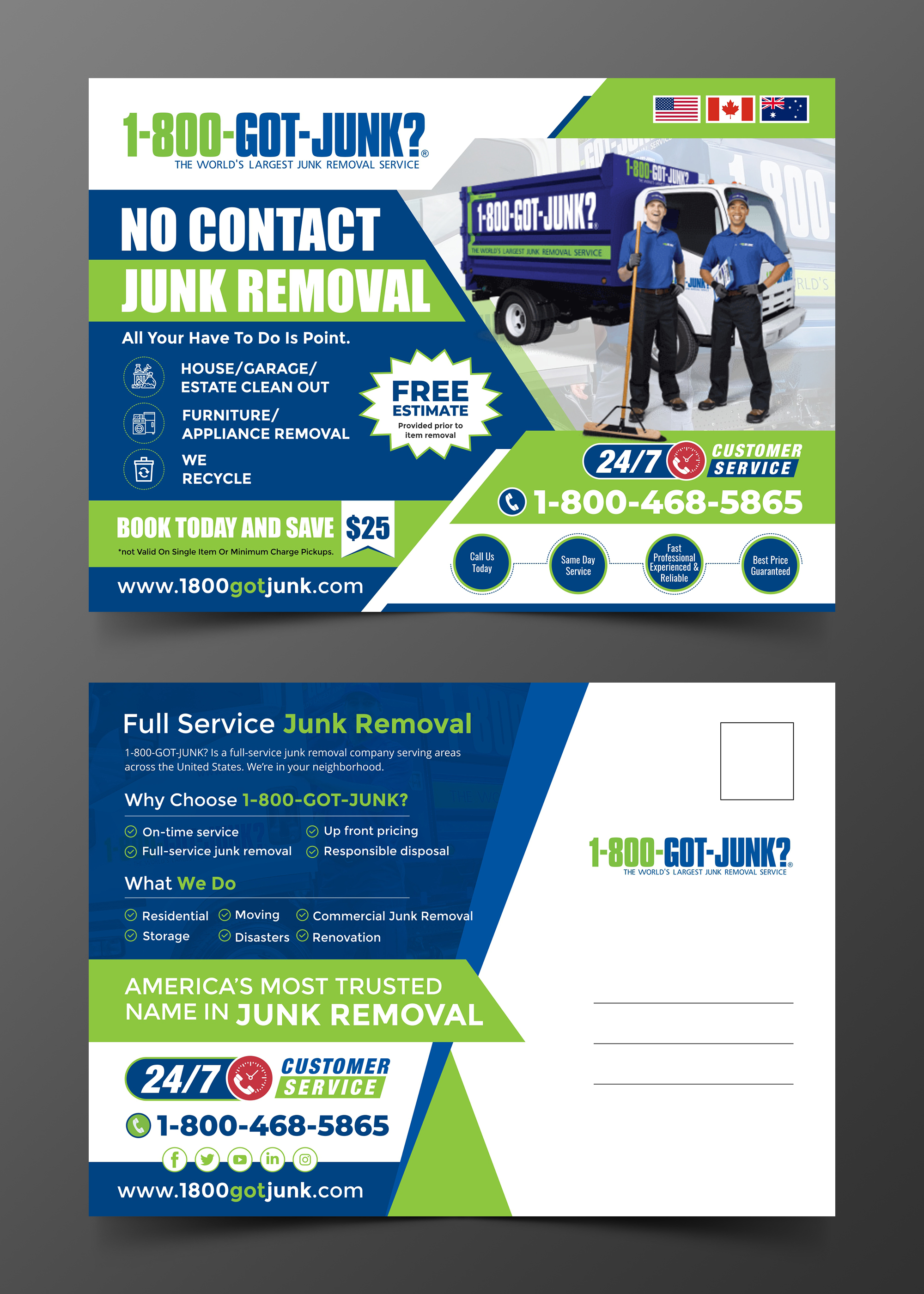 Postcard Design by ecorokerz for this project | Design #25208457