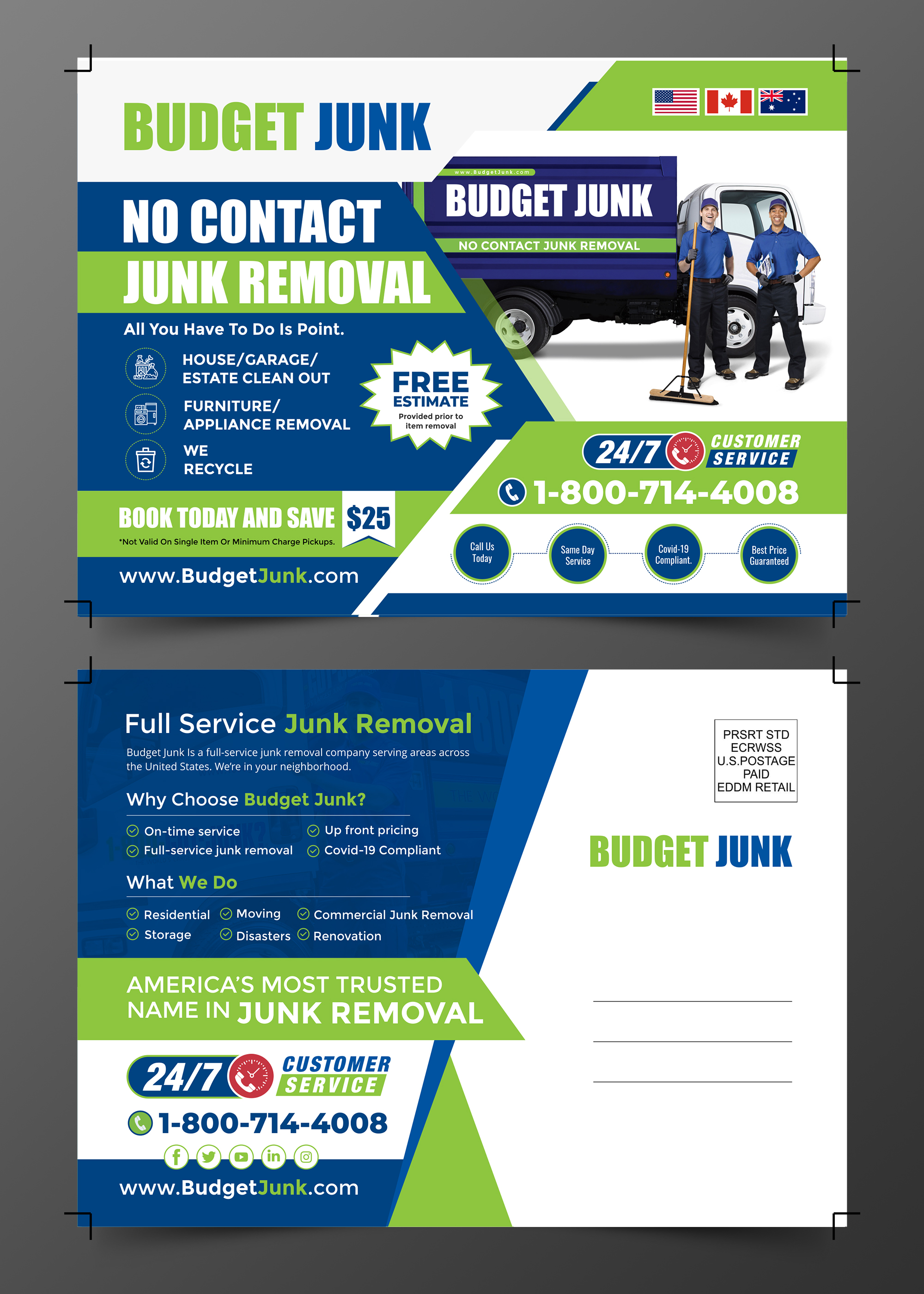 Postcard Design by ecorokerz for this project | Design #25243705