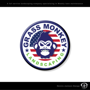 Grass Monkey Landscaping | Design de Logo par Dennis Jackson Design