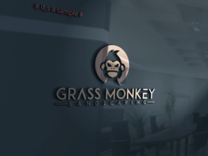 Grass Monkey Landscaping | Logo Design by alpha hop
