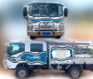 Truck wrap design  | Graphic Design by Fine Graphics House