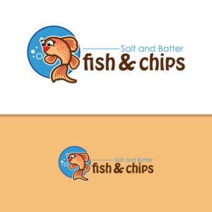 Salt & Batter lower case fish & chips  | Design de Logo par Graphic Bricks