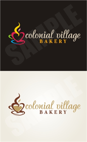Logo Design by Valeriu Dudau for colonial village bakery | Design #3045739