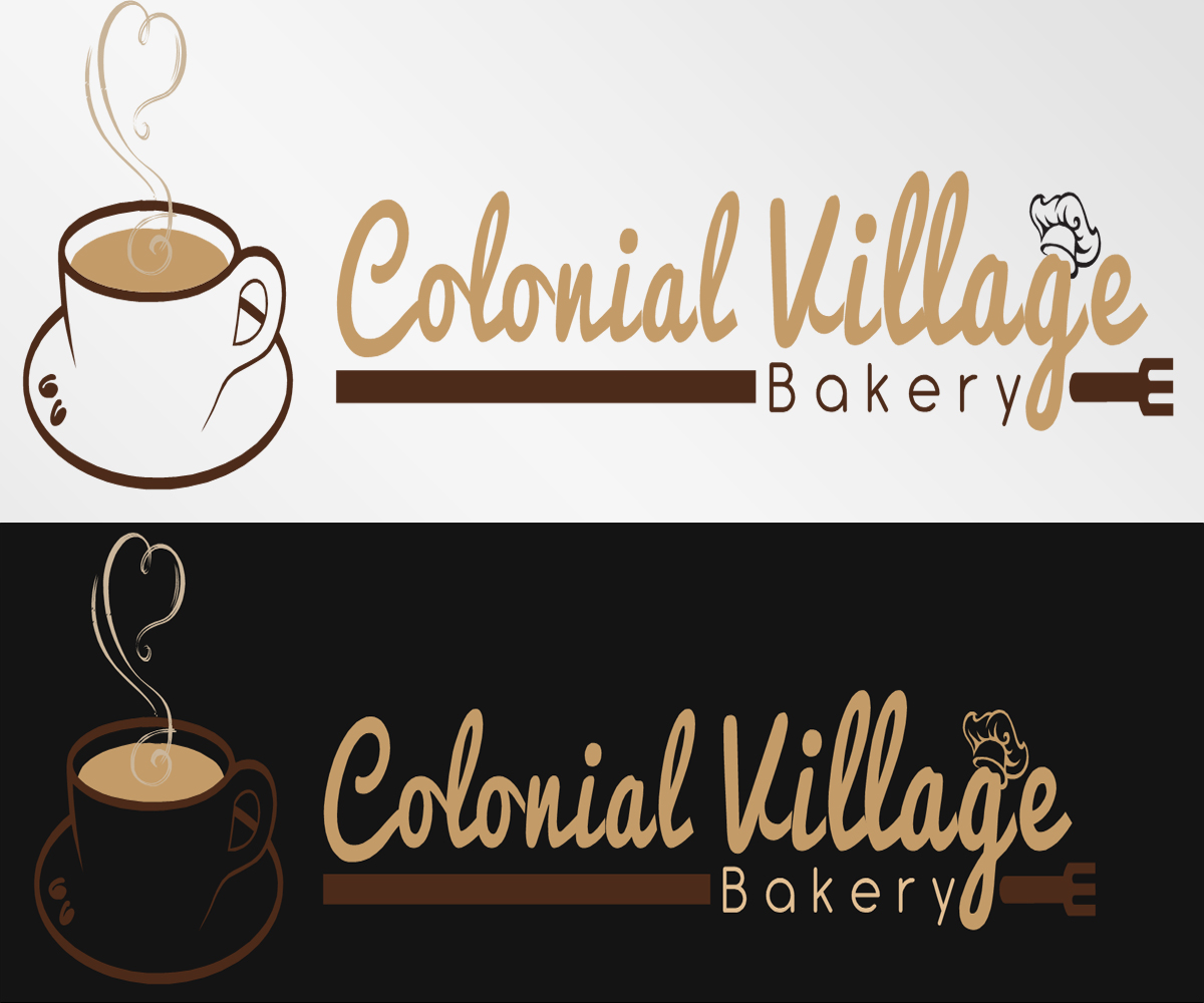 Logo Design by Graphicmile for colonial village bakery | Design #3021497