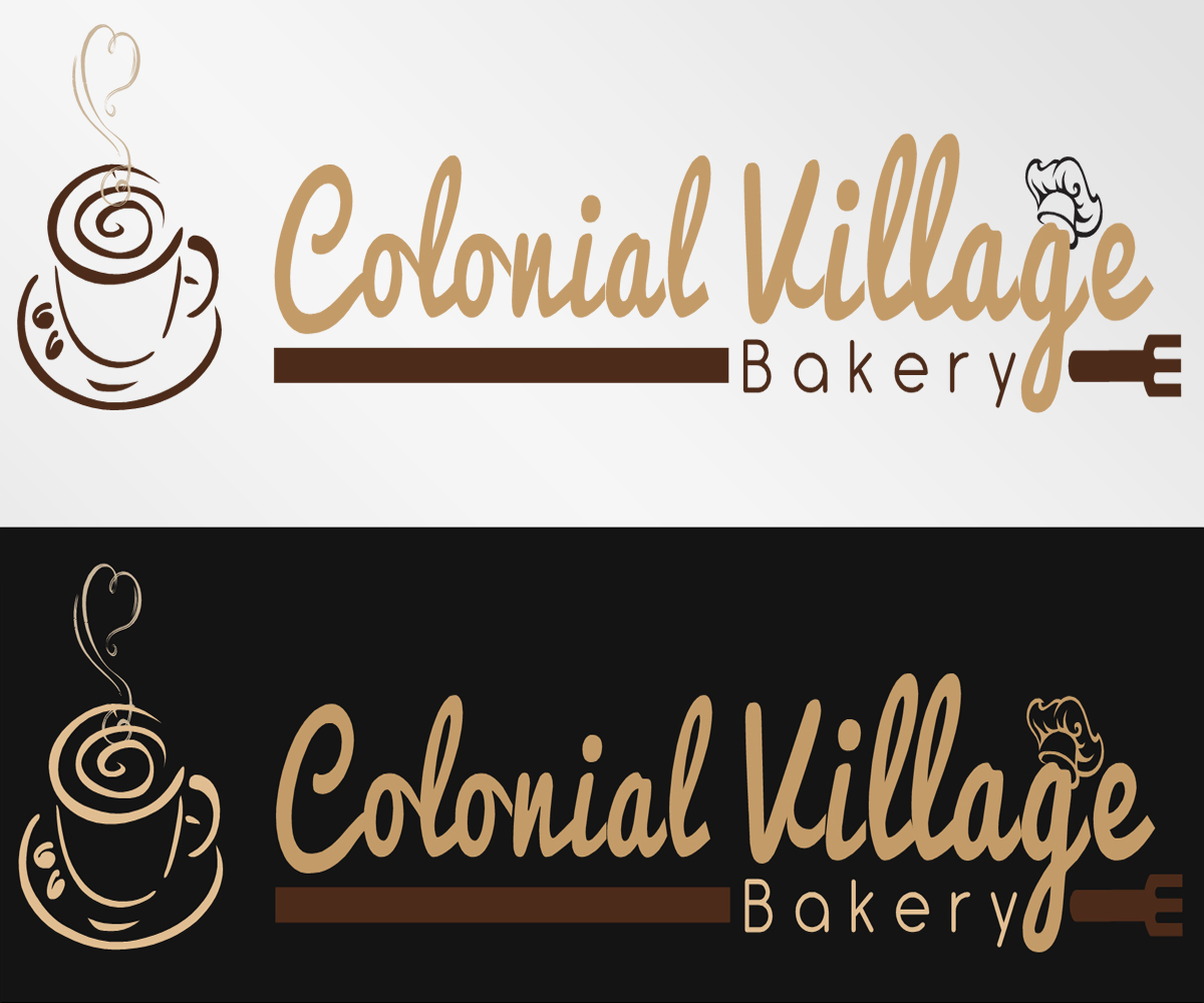 Logo Design by Graphicmile for colonial village bakery | Design #3021566