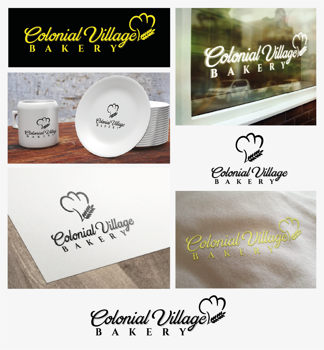 Diseño de Logo por Shirlei Patricia para colonial village bakery | Diseño #3019862