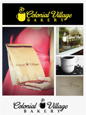 Diseño de Logo por Shirlei Patricia para colonial village bakery | Diseño: #3034792