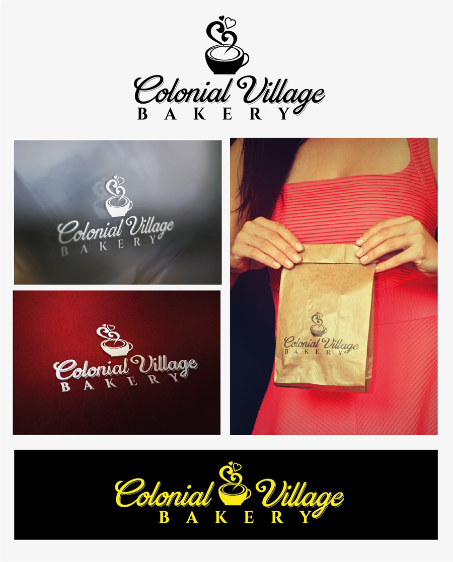 Logo Design by Shirlei Patricia for colonial village bakery | Design #3034793