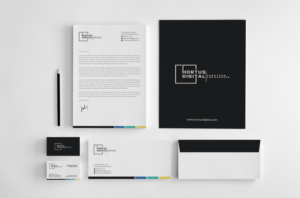 Stationery Design by R.design for HORTUS Digital | Design: #25224898