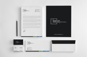 Stationery Design by R.design for HORTUS Digital | Design: #25225598