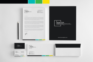Stationery Design by R.design for HORTUS Digital | Design: #25236815
