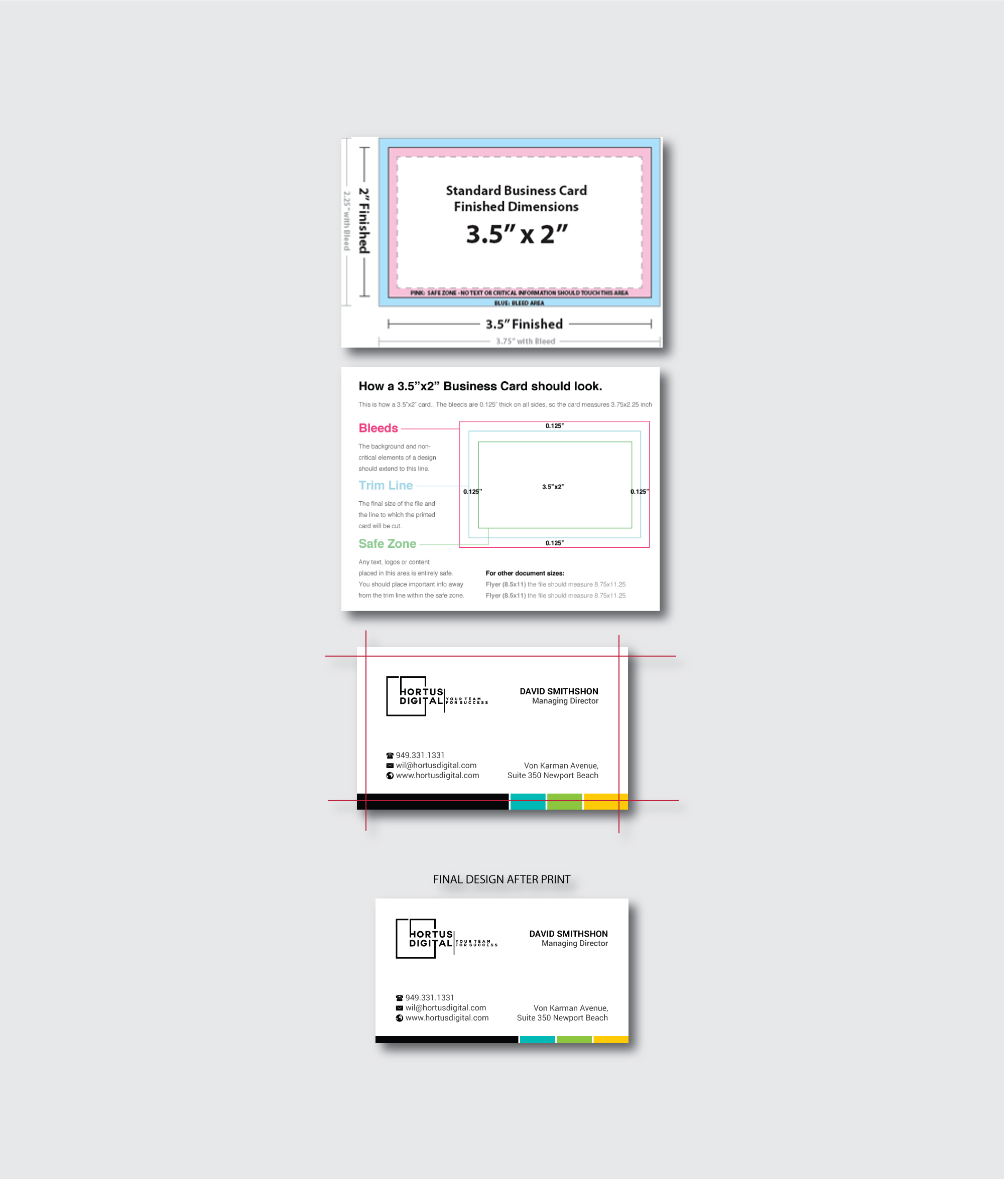 Stationery Design by R.design for HORTUS Digital | Design #25259365