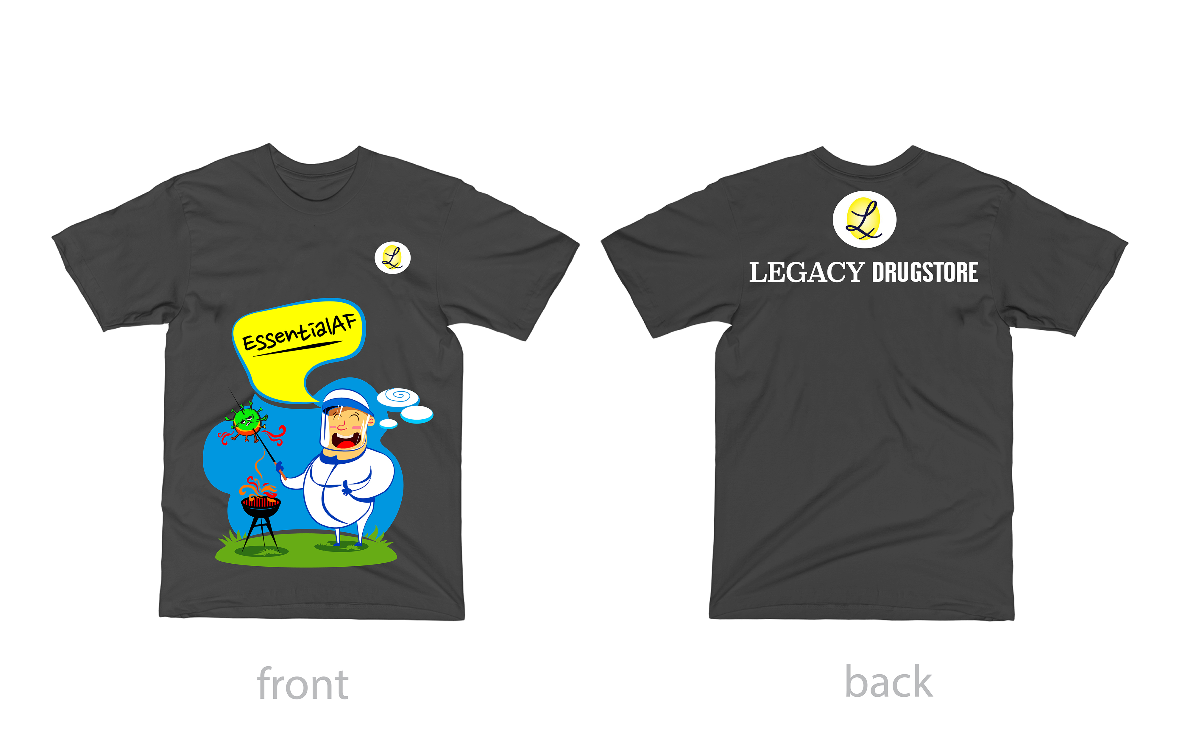 T-Shirt-Design von typeo1978 für Legacy Drugstore | Design #25232781