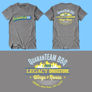 Essential Employee Appreciation BBQ (post covid chaos) | T-Shirt-Design von Uprinteez