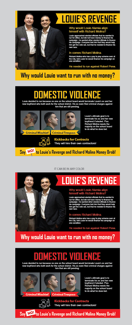Flyer Design by Achiver for Richard Alamia Attorney at Law | Design #25237104