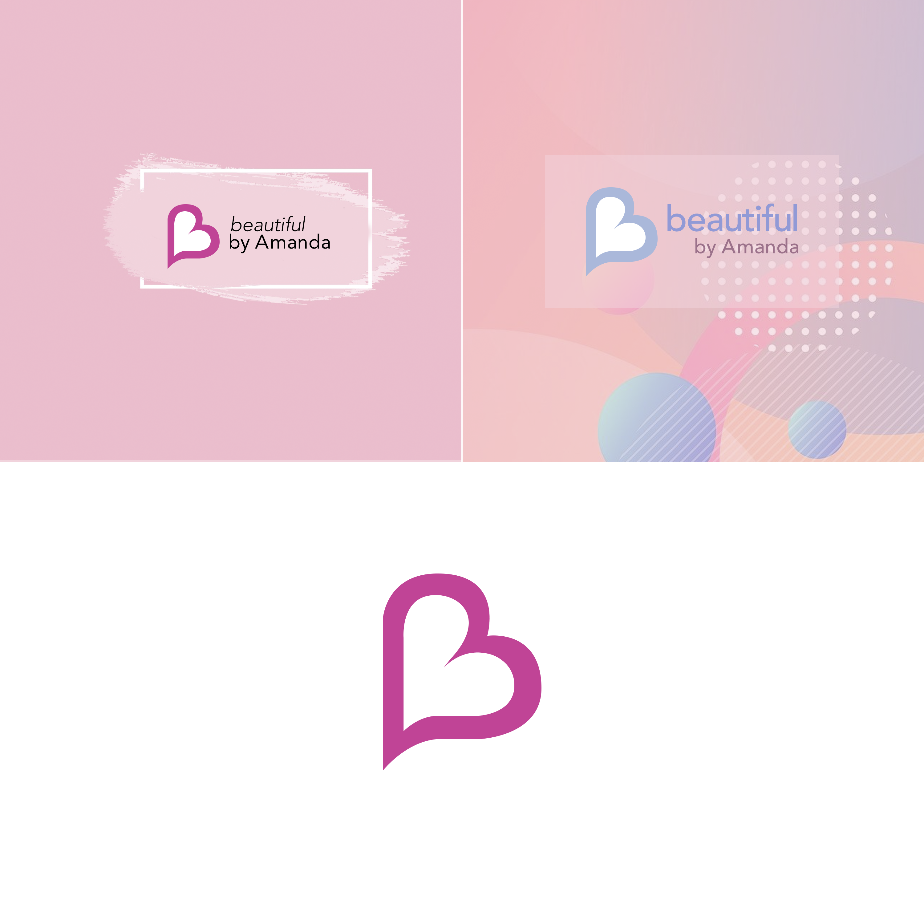 Grafik-Design von Prestige Studio für B Beautiful By Amanda  | Design #25216249