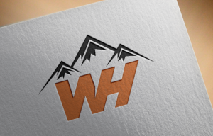 W H | Logo Design by Kim Ji