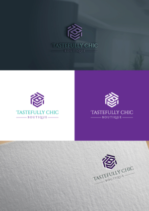 Tastefully Chic Boutique | Logo Design by DesIcon