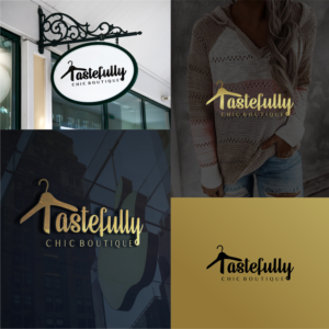 Tastefully Chic Boutique | Logo Design by Farqaleit™