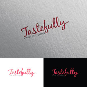 Tastefully Chic Boutique | Diseño de Logo por Rii