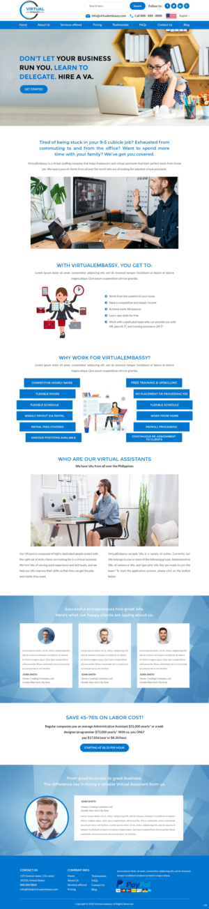 Web Design by pb for this project | Design: #25233602