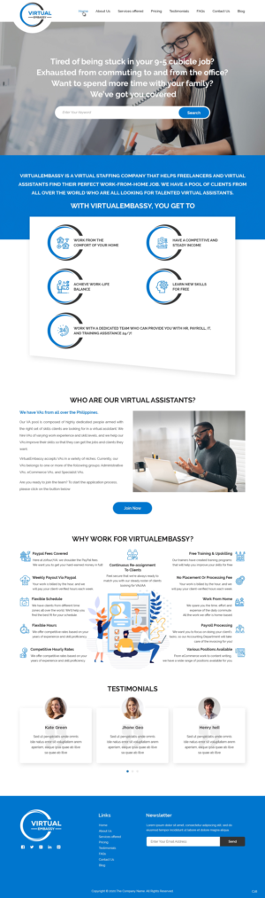 Web Design par pb pour ce projet | Design : #25233604