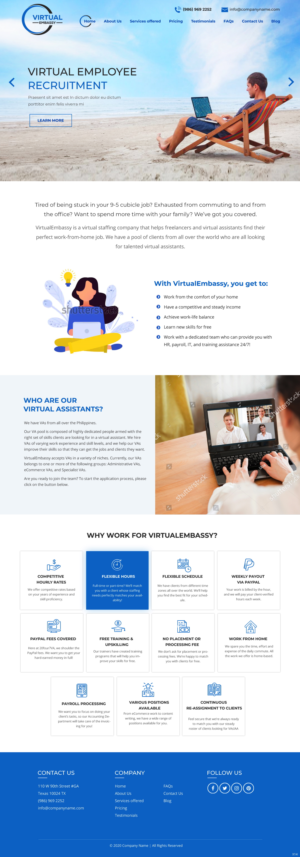 Web Design par pb pour ce projet | Design : #25233643