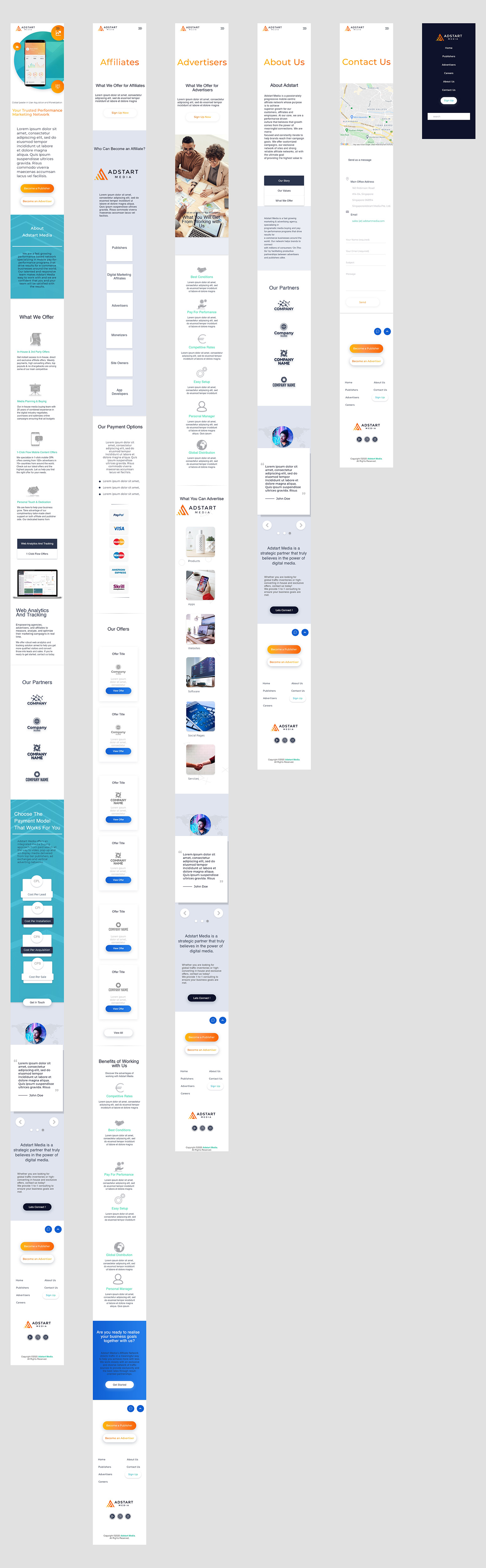 Web-Design von AIJ für dieses Projekt | Design #25286605