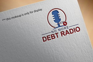 No More Debt Radio | Logo Design by Ochieng