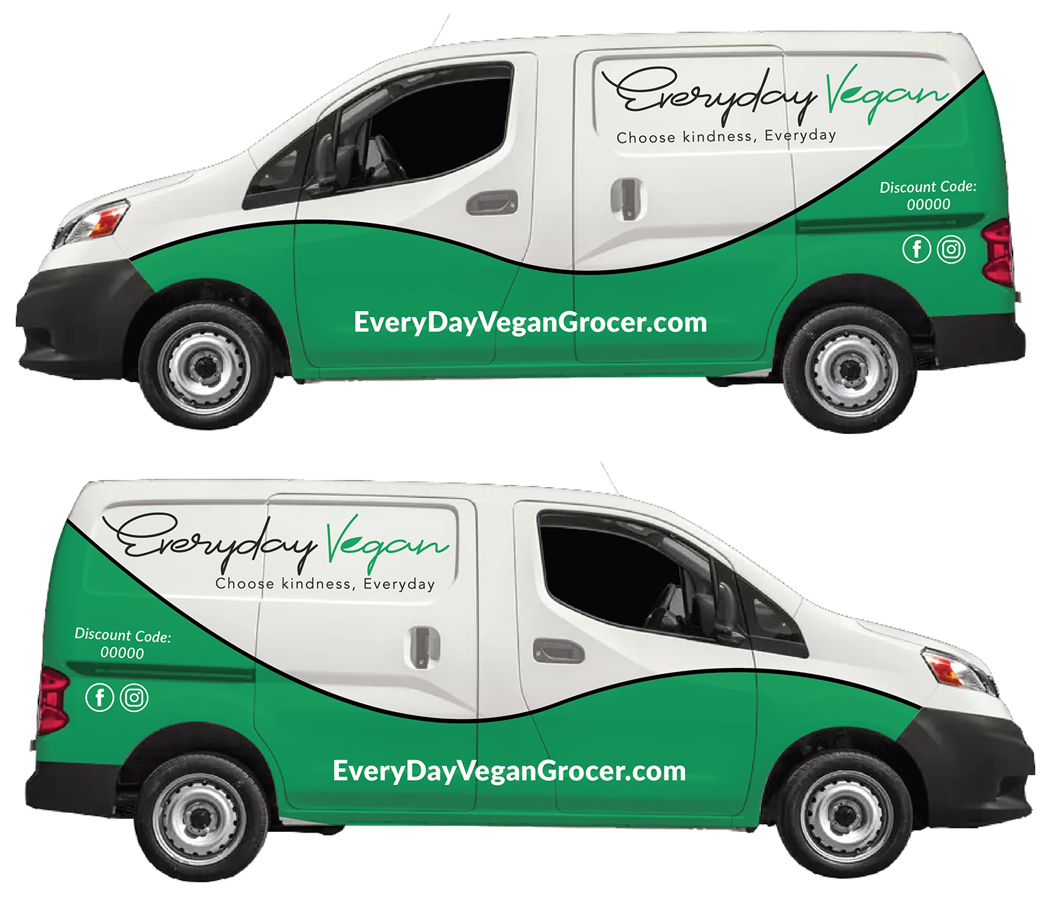 Car Wrap Design by Deziners Zone for Everyday Vegan Grocer | Design #25226966