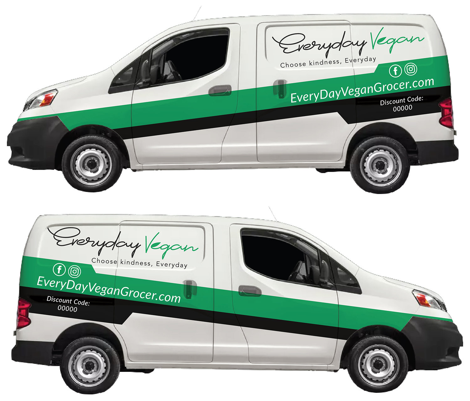 Car Wrap Design by Deziners Zone for Everyday Vegan Grocer | Design #25226967